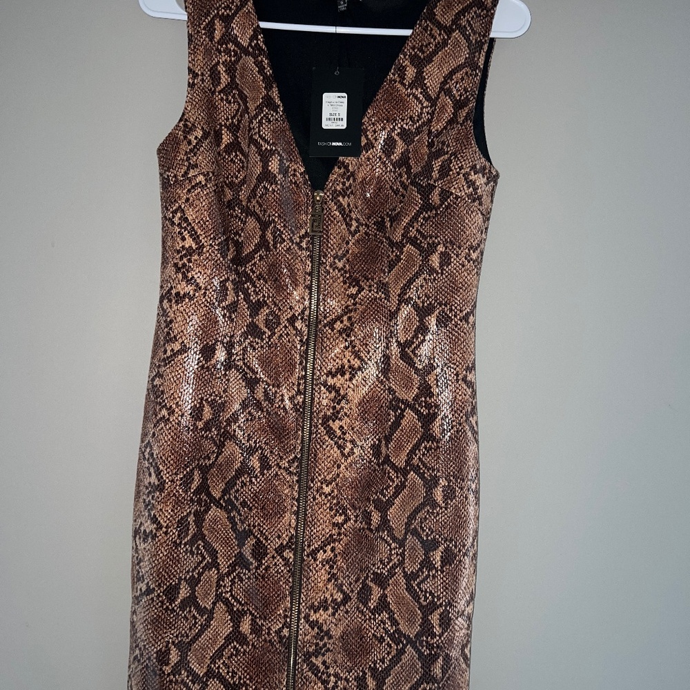 Stephanie Deep V Mini Dress